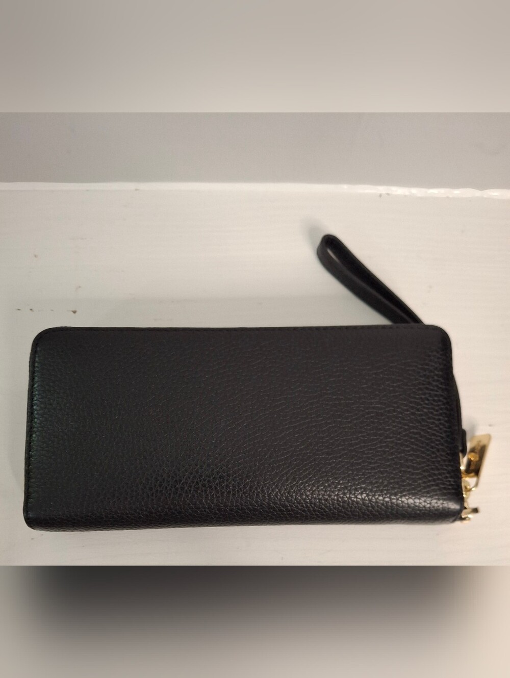 Michael Kors Large Black Saffiano Tote + Matching Wristlet Wallet Set EUC - Picture 6 of 7
